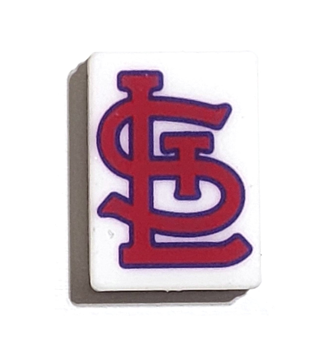 st louis cardinals custom printed silicone focal beads