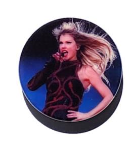 taylor swift singing custom printed silicone focal beads