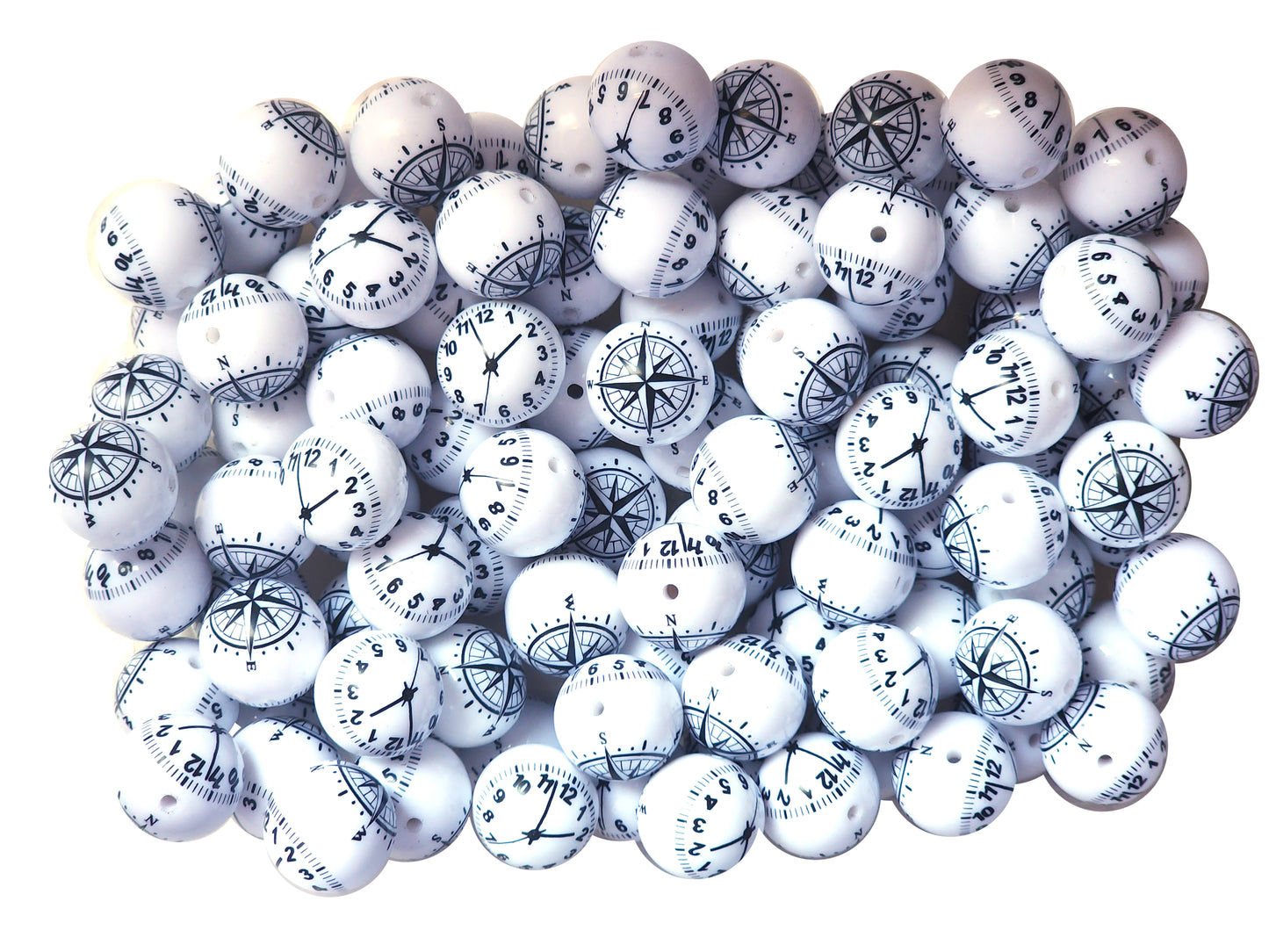 time for an adventure 20mm printed wholesale bubblegum beads