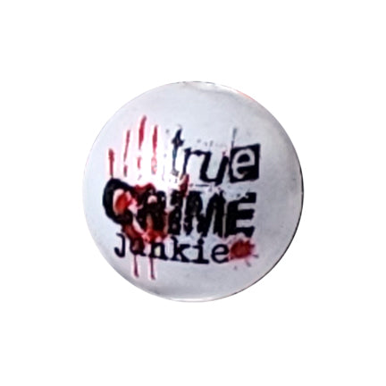 true crime junkie 20mm printed bubblegum beads