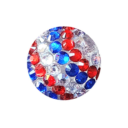 usa rhinestone 20mm wholesale bubblegum beads