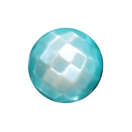 aqua pearl disco 20mm bubblegum beads