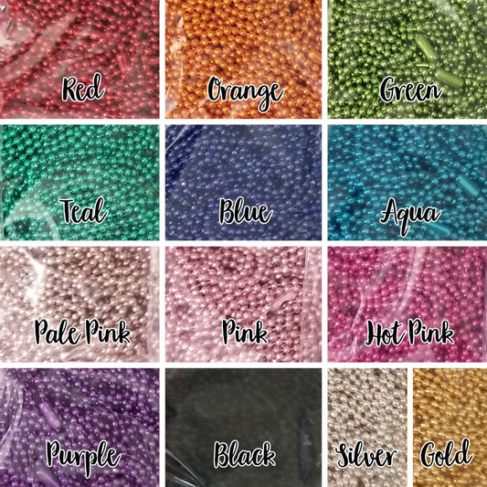 27" 1mm ball chain with clasp for bubblegum beaded necklaces