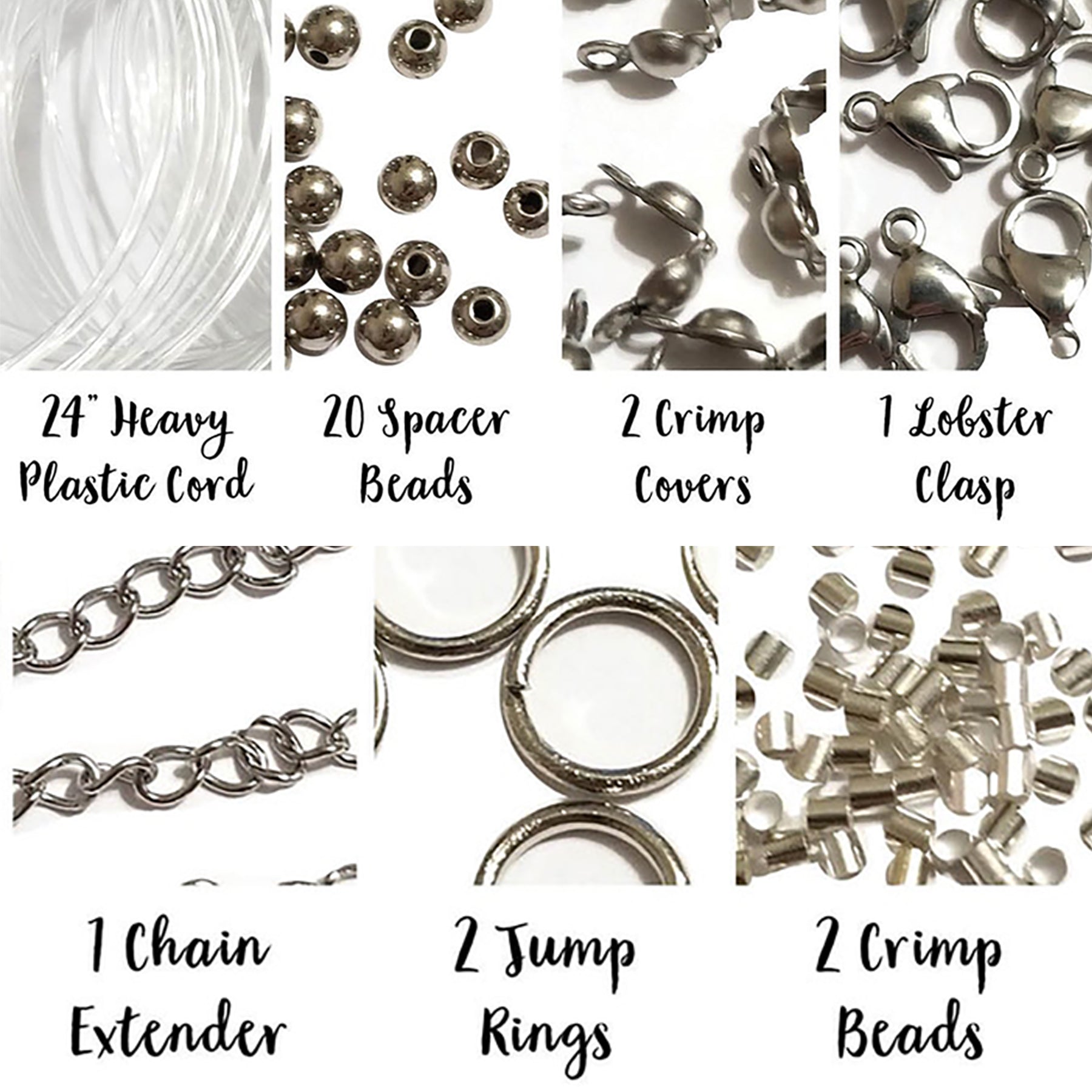 create your own necklace bubblegum beads findings kit Bubblegum Beads AZ