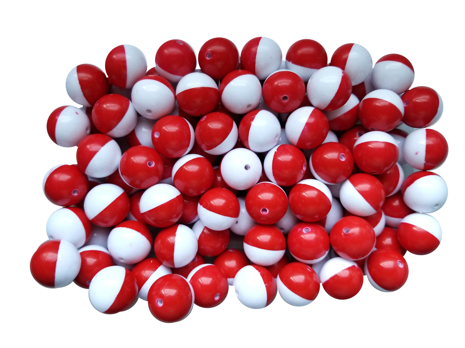 fishing bobber 20mm printed wholesale bubblegum beads – Bubblegum