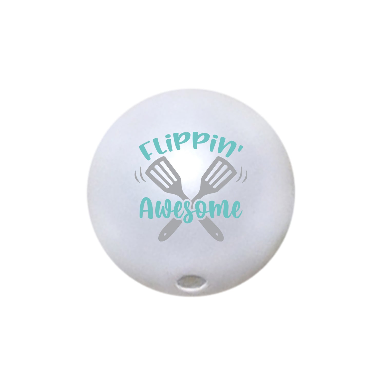 flipping awesome custom printed 20mm bubblegum beads