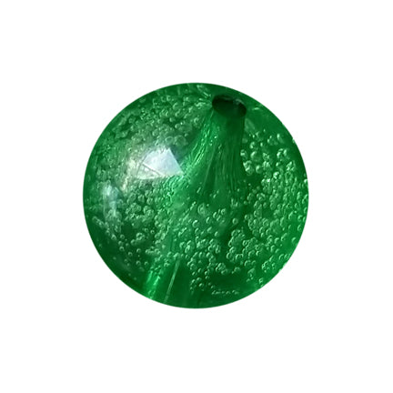 green fizzy bubbles 20mm bubblegum beads