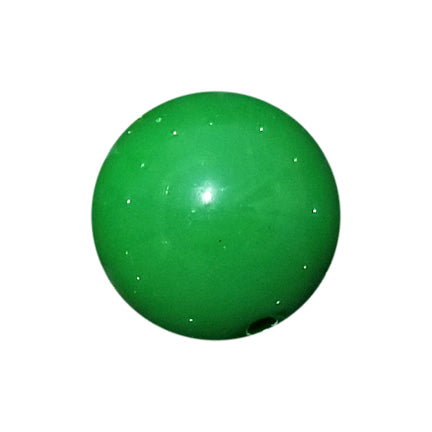 green plain 20mm bubblegum beads – Bubblegum Beads AZ