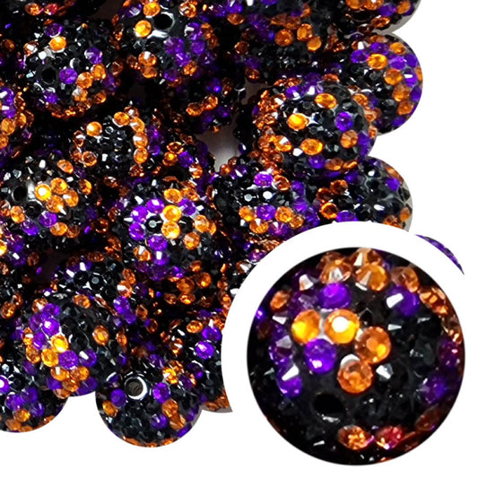 hocus pocus rhinestone 20mm bubblegum beads