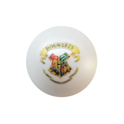 hogwarts school crest 20mm printed bubblegum beads