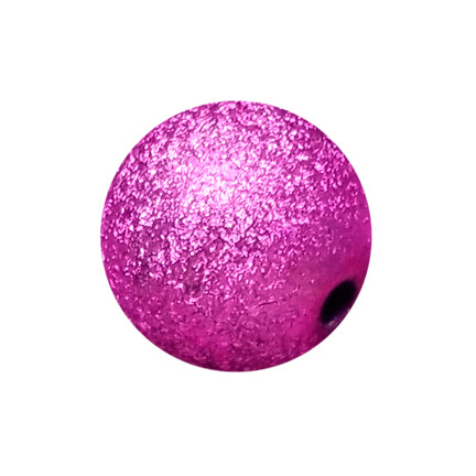 hot pink wrinkle 20mm bubblegum beads