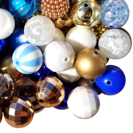 luxury mixed 20mm bubblegum beads