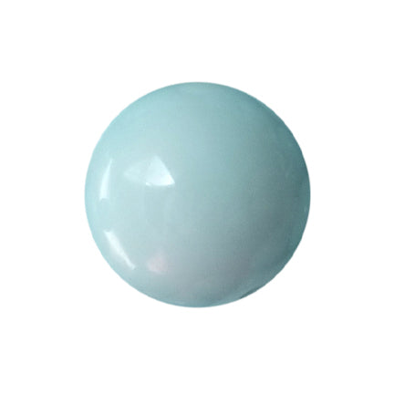 pale blue plain 20mm bubblegum beads