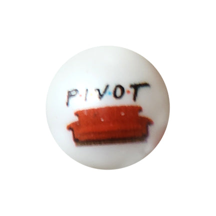 pivot couch 20mm printed bubblegum beads