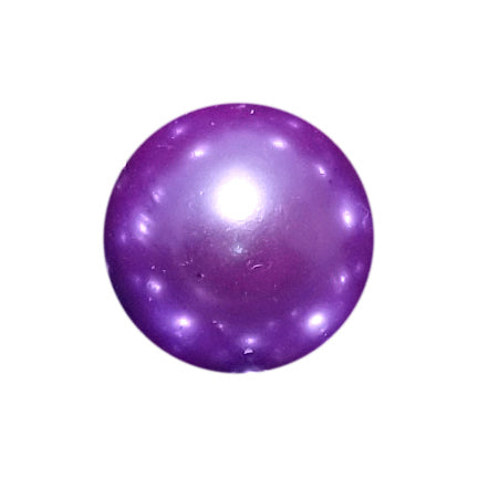 purple pearl 20mm bubblegum beads